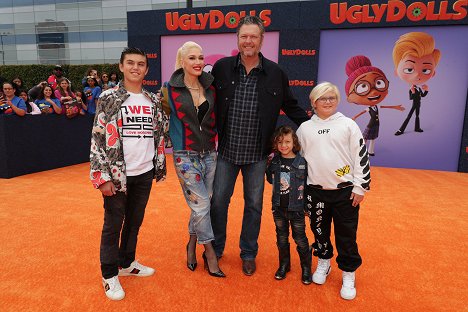 The World Premiere of UGLYDOLLS at Regal L.A. LIVE: A Barco Innovation Center in Los Angeles, CA on Saturday, April 27, 2019. - Kingston Rossdale, Gwen Stefani, Blake Shelton - UglyDolls - Events