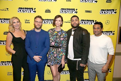 The Long Shot screening at the Paramount Theater during the 2019 SXSW Conference And Festival on March 9, 2019 in Austin, Texas. - June Diane Raphael, Seth Rogen, Charlize Theron, O'Shea Jackson Jr., Ravi Patel - Séduis-moi si tu peux ! - Événements
