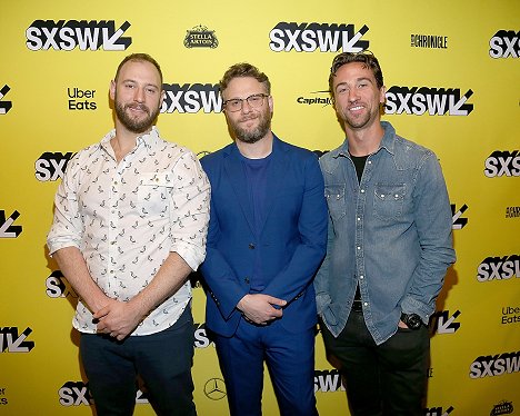 The Long Shot screening at the Paramount Theater during the 2019 SXSW Conference And Festival on March 9, 2019 in Austin, Texas. - Evan Goldberg, Seth Rogen, James Weaver - Csekély esély - Rendezvények