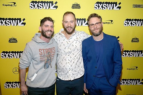 The Long Shot screening at the Paramount Theater during the 2019 SXSW Conference And Festival on March 9, 2019 in Austin, Texas. - Jonathan Levine, Evan Goldberg, Seth Rogen