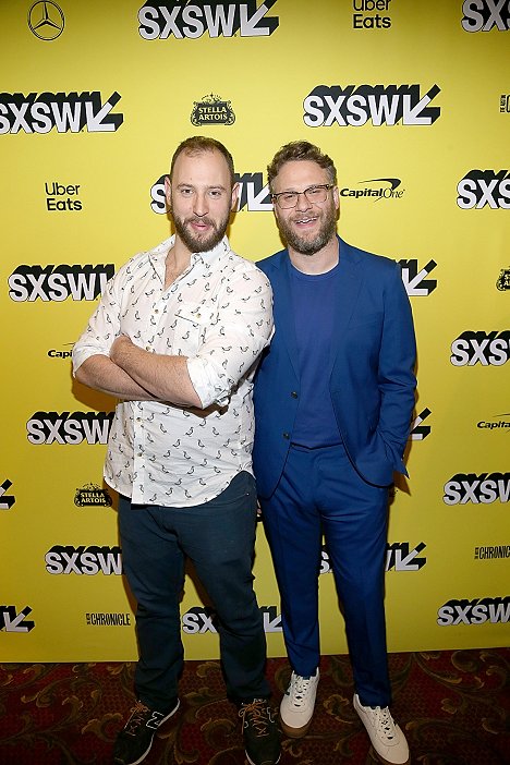 The Long Shot screening at the Paramount Theater during the 2019 SXSW Conference And Festival on March 9, 2019 in Austin, Texas. - Evan Goldberg, Seth Rogen - Séduis-moi si tu peux ! - Événements
