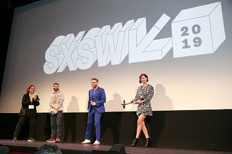 The Long Shot screening at the Paramount Theater during the 2019 SXSW Conference And Festival on March 9, 2019 in Austin, Texas. - Jonathan Levine, Seth Rogen, Charlize Theron - Long Shot - Events