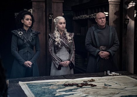Nathalie Emmanuel, Emilia Clarke, Conleth Hill - Game of Thrones - The Last of the Starks - Photos