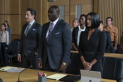 Scott Cohen, Adewale Akinnuoye-Agbaje, Skye P. Marshall - The Fix - The Fugitive - Photos