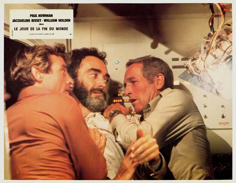 James Franciscus, John Considine, Paul Newman - When Time Ran Out... - Lobby karty