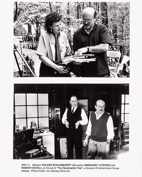 Margaret Atwood, Volker Schlöndorff, Robert Duvall - The Handmaid's Tale - Cartões lobby