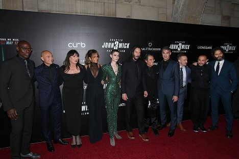 New York Special Screening of John Wick: Chapter 3 - Parabellum, presented by Bucherer and Curb, Brooklyn - New York - 5/9/19 - Lance Reddick, Mark Dacascos, Anjelica Huston, Halle Berry, Asia Kate Dillon, Keanu Reeves, Ian McShane, Chad Stahelski, Robin Lord Taylor, Jason Mantzoukas - John Wick: Chapter 3 - Parabellum - Events