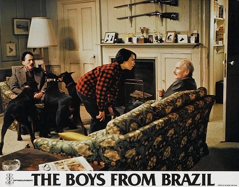 Gregory Peck, Jeremy Black, Laurence Olivier - The Boys from Brazil - Lobbykarten