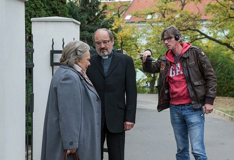 Jiřina Bohdalová, Viktor Preiss, Jiří Strach - Klec - Z natáčení