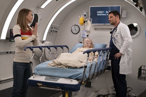 Ellen Pompeo, Christian Ganiere, Justin Chambers - Grey's Anatomy - Die jungen Ärzte - Im Nebel - Filmfotos