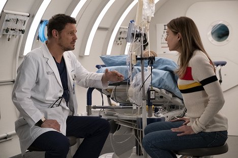 Justin Chambers, Ellen Pompeo - Grey's Anatomy - Die jungen Ärzte - Im Nebel - Filmfotos