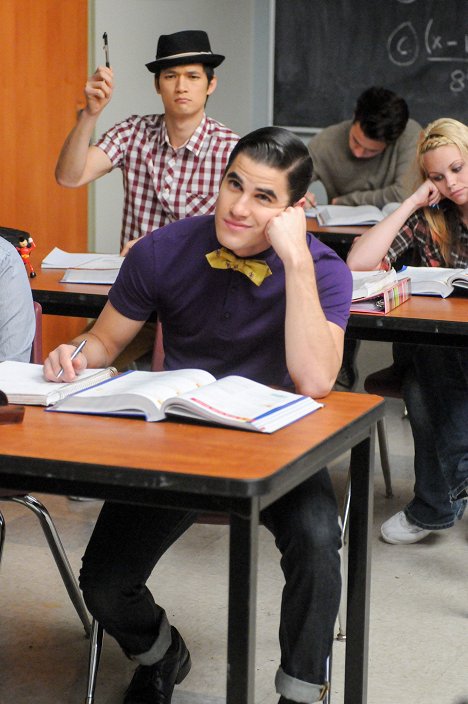 Harry Shum Jr., Darren Criss - Glee - Fiebre del sábado-Glee - De la película