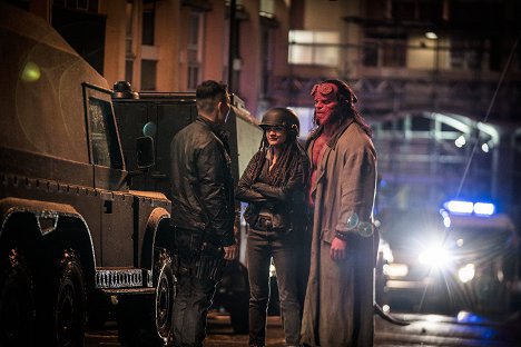 Sasha Lane, David Harbour - Hellboy - Call of Darkness - Photos