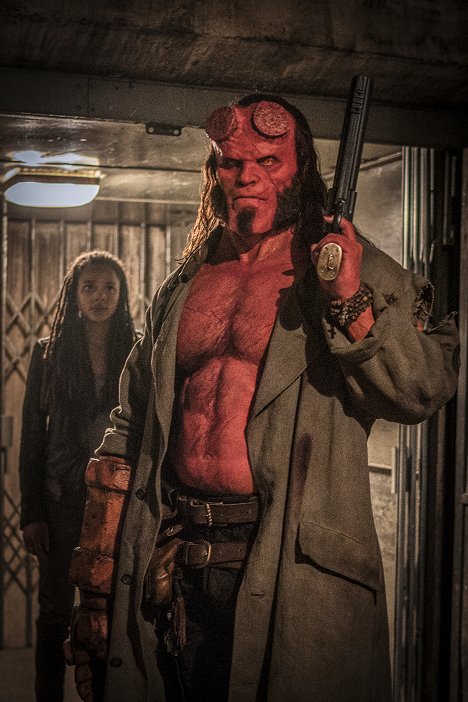 Sasha Lane, David Harbour - Hellboy: Královna krve - Z filmu