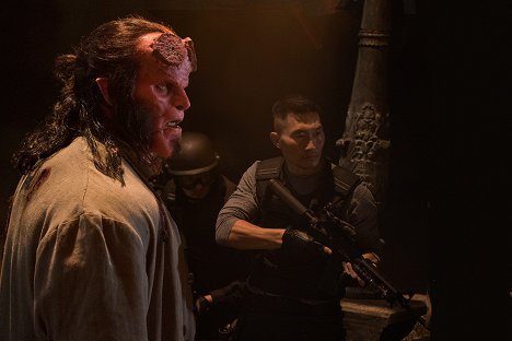 David Harbour, Daniel Dae Kim - Hellboy - De la película