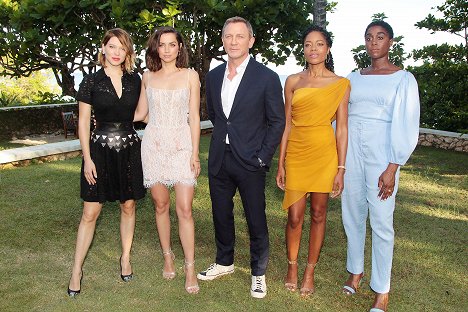 Bond 25 Press Junket - Léa Seydoux, Ana de Armas, Daniel Craig, Naomie Harris, Lashana Lynch - Není čas zemřít - Z akcí