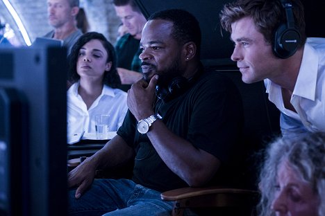 Tessa Thompson, F. Gary Gray, Chris Hemsworth - Men In Black: International - Dreharbeiten