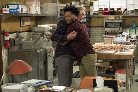 Judd Hirsch, Jermaine Fowler - Superior Donuts - What the Truck? - Photos