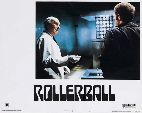 Ralph Richardson, James Caan - Rollerball - Cartes de lobby