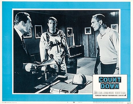 Steve Ihnat, James Caan, Robert Duvall - Countdown - Start zum Mond - Lobbykarten