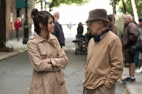 Selena Gomez, Woody Allen - Día de lluvia en Nueva York - Del rodaje