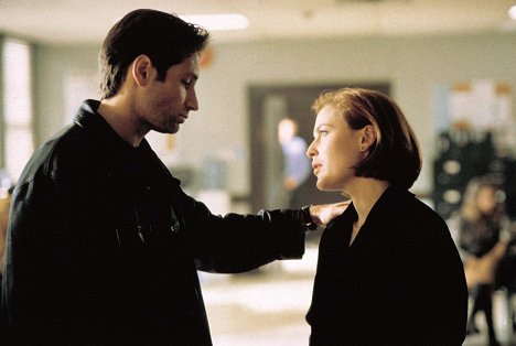 David Duchovny, Gillian Anderson - The X-Files - All Souls - Van film