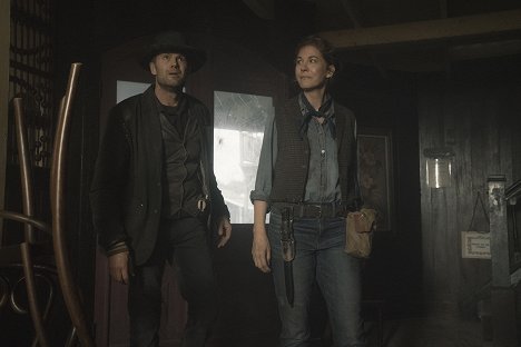 Garret Dillahunt, Jenna Elfman - Fear the Walking Dead - Humbug's Gulch - Van film