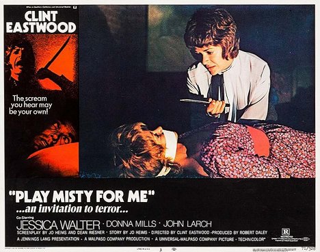 Donna Mills, Jessica Walter - Play Misty for Me - Lobby karty