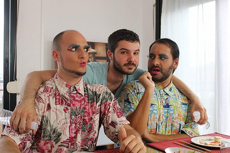 Quique Montero, Daniel Villar García, Joaquín Alcázar - Historias románticas (un poco) cabronas - Dreharbeiten
