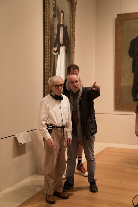 Woody Allen, Vittorio Storaro - Día de lluvia en Nueva York - Del rodaje