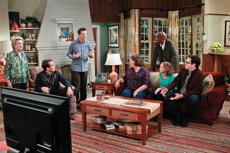 Will Arnett, Sean Hayes, Margo Martindale, J.B. Smoove, Jayma Mays, Nelson Franklin - The Millers - Louise, Louise - Filmfotos