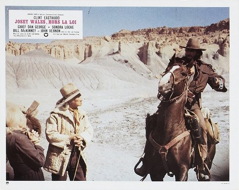 Chief Dan George, Clint Eastwood - Der Texaner - Lobbykarten