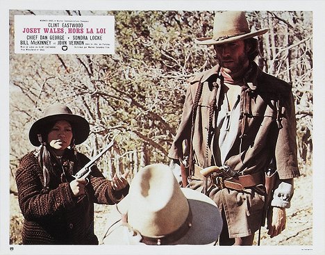 Geraldine Keams, Clint Eastwood - The Outlaw Josey Wales - Lobby Cards