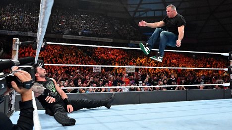 Joe Anoa'i, Shane McMahon - WWE Stomping Grounds - Photos