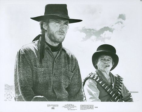 Clint Eastwood, Billy Curtis - O Pistoleiro do Diabo - Cartões lobby
