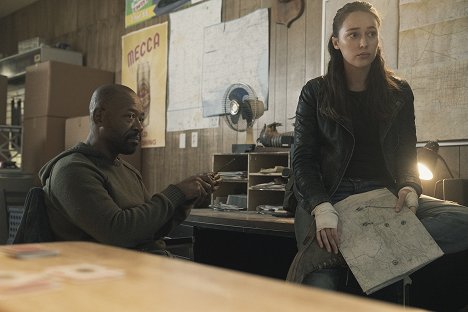 Lennie James, Alycia Debnam-Carey - Fear the Walking Dead - Skidmark - Film