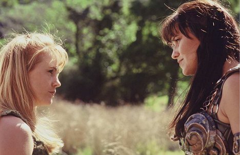 Renée O'Connor, Lucy Lawless - Xena: Warrior Princess - Sacrifice II - Filmfotók