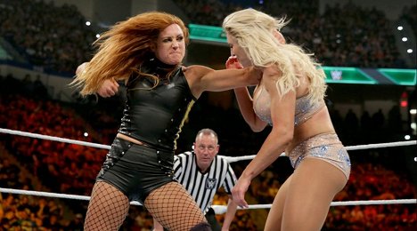Rebecca Quin, Ashley Fliehr - WWE Money in the Bank - Photos