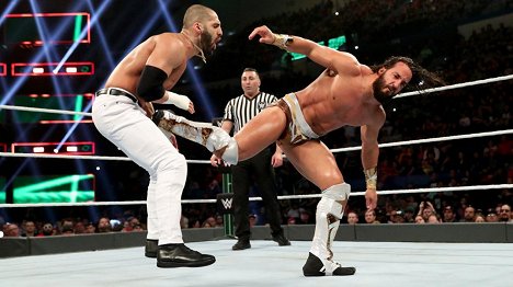 Arya Daivari, Anthony Nese - WWE Money in the Bank - Photos