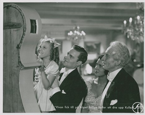 Monika Tropp, Sten Sture Modéen, Gun Robertson, Lauritz Falk - Klockan på Rönneberga - Lobby Cards