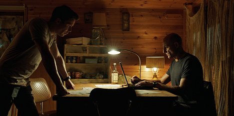 Joe Dempsie, Mark Strong - Deep State - Blood in the Sand - Photos