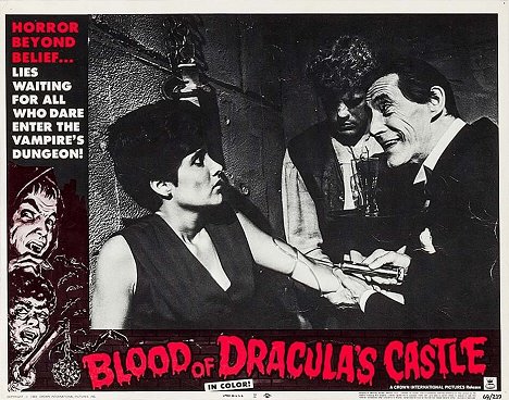 Vicki Volante, Ray Young, John Carradine - Blood of Dracula's Castle - Vitrinfotók