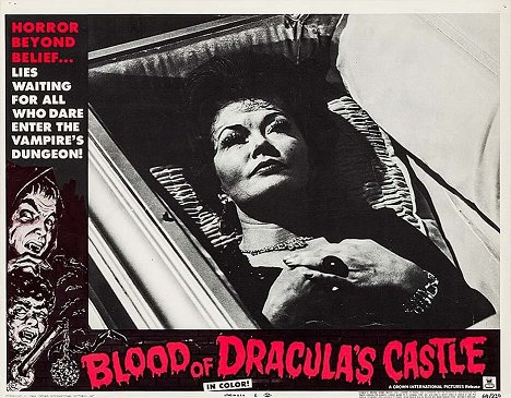 Paula Raymond - Blood of Dracula's Castle - Cartes de lobby