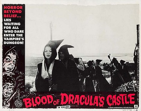 Paula Raymond, Alexander D'Arcy - Blood of Dracula's Castle - Cartes de lobby