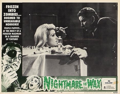 Victoria Carroll, Cameron Mitchell - Nightmare in Wax - Lobby Cards
