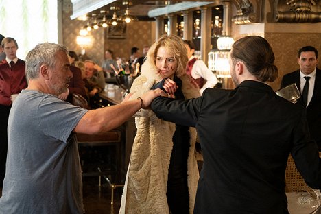 Luc Besson, Sasha Luss - Anna - Del rodaje