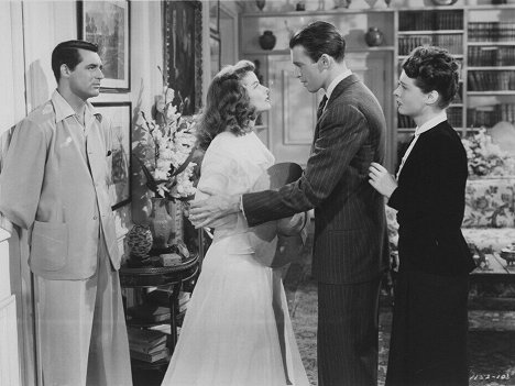 Cary Grant, Katharine Hepburn, James Stewart, Ruth Hussey - The Philadelphia Story - Z filmu