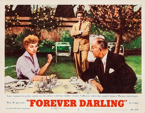 Lucille Ball, James Mason, Louis Calhern - Forever, Darling - Fotosky