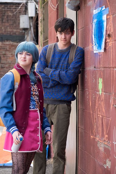 Maisie Williams, Asa Butterfield - Then Came You - Photos