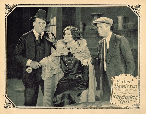 Herbert Rawlinson, Ruth Dwyer, Ralph McCullough - His Mystery Girl - Cartões lobby